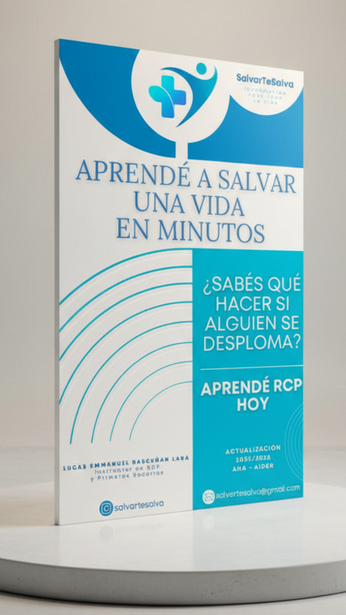 APRENDE A SALVAR UNA VIDA EN MINUTOS